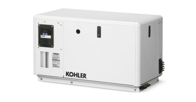 Kohler 11KW, Generador marino diésel monofásico con caja de protección acústica | 11EKOZD