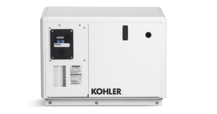 Kohler de 5 KW Generador marino diésel con carcasa de protección acústica | 5EFKOD
