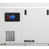 Kohler 12KW, 1-Phase Diesel Marine Generator with Sound Shield Enclosure | 12EFKOZD