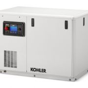 Kohler 12KW, 1-Phase Diesel Marine Generator with Sound Shield Enclosure | 12EFKOZD