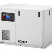 Kohler 18KW, 1-Phase Diesel Marine Generator with Sound Shield Enclosure | 18EFKOZD