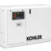 Kohler 28KW, 1-Phase Diesel Marine Generator with Sound Shield Enclosure | 28EFKOZD (24VDC)