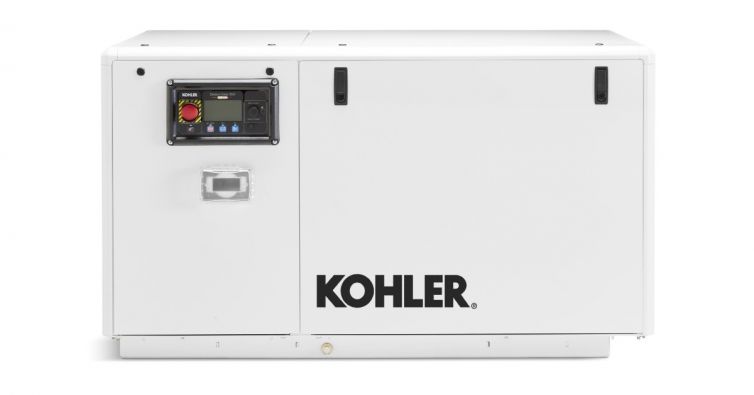 Kohler 32KW, Generador marino diésel trifásico con caja de protección acústica | 32EKOZD