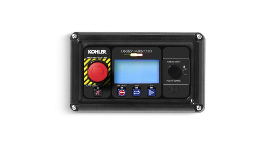 Kohler 40KW, Generador marino diésel monofásico con caja de protección acústica | 40EKOZD (24 VCC)