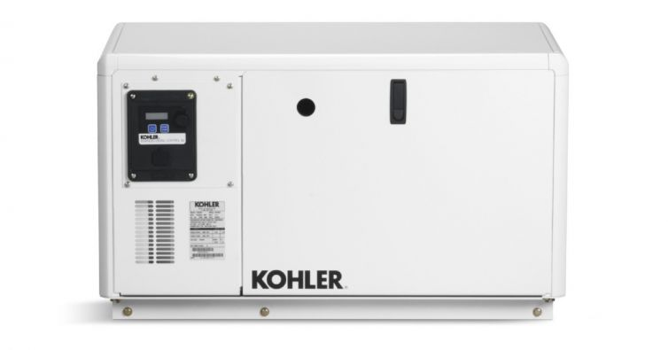 Kohler 9KW, Generador marino diésel monofásico con caja de protección acústica | 9EFKOZD