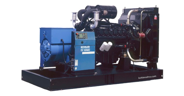 KOHLER SDMO 500KW Diesel Generator with Soundproofed Enclosure | D500U