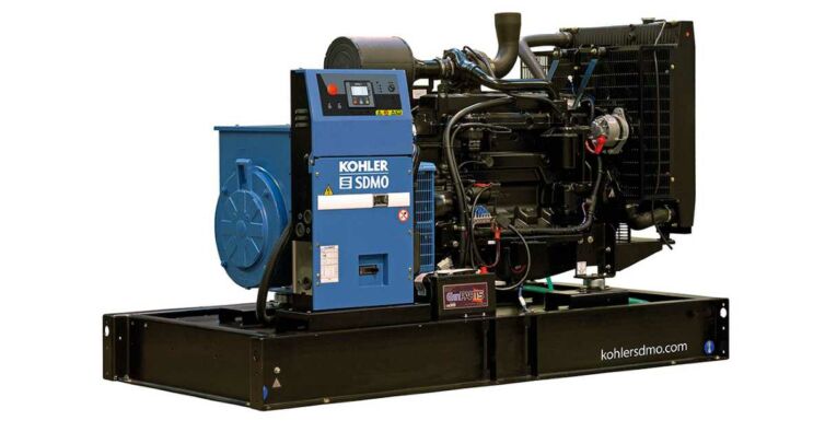 KOHLER SDMO Diesel Generator 118KW with Soundproofed Enclosure | J120U