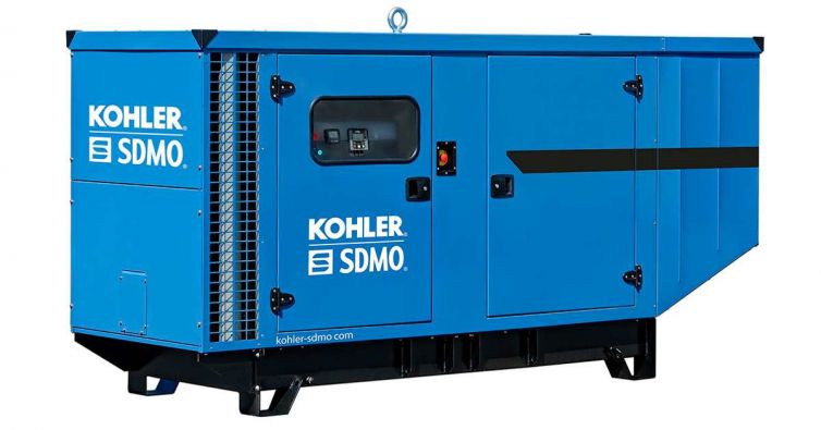 KOHLER SDMO 210KW Generador Diesel con Recinto Insonorizado | J210U