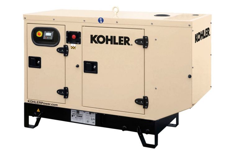 KOHLER SDMO Diesel Generator 24.8KW with Soundproofed Enclosure | K25U