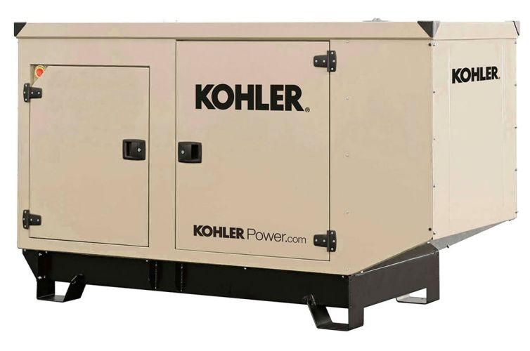KOHLER SDMO Diesel Generator 118KW with Soundproofed Enclosure | J120U