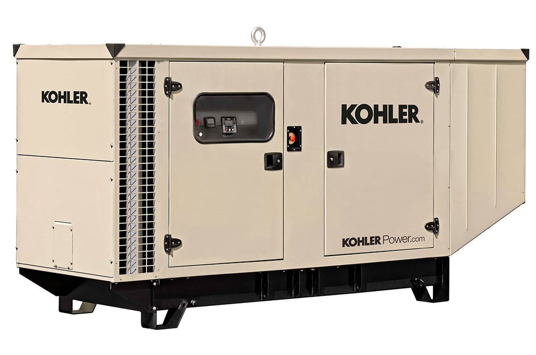 KOHLER SDMO Diesel Generator 210KW with Soundproofed Enclosure | J210U
