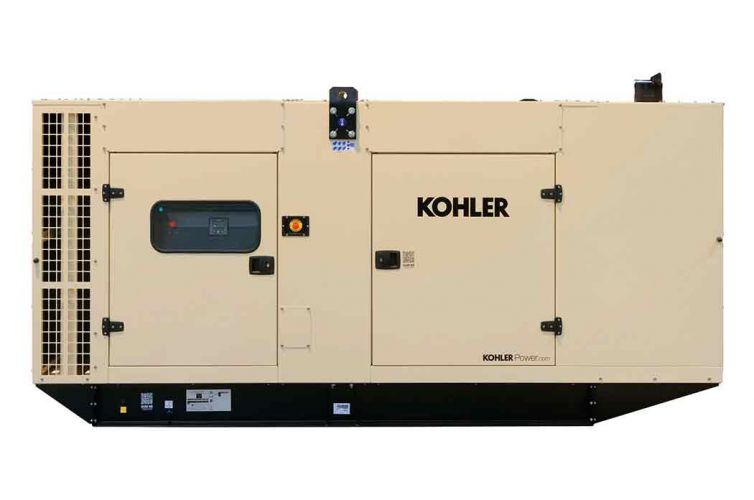 KOHLER SDMO 300KW Diesel Generator with Soundproofed Enclosure | D300U