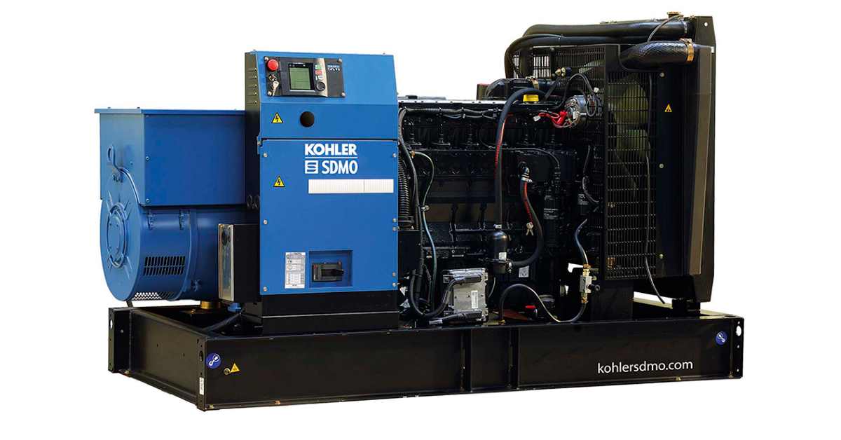 KOHLER SDMO Diesel Generator 238KW With Soundproofed Enclosure | V250U ...