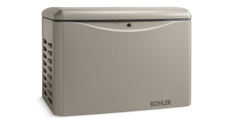 Kohler 20KW, Generador de reserva para el hogar trifásico de 480 V con gabinete de aluminio | 20RCA