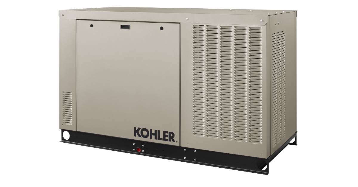 Kohler 30KW, 1-Phase Home Standby Generator with Aluminum Enclosure | 30RCLA