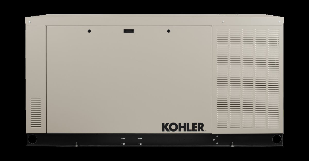 Kohler 48KW, 3-Phase 240V Home Standby Generator with Aluminum Enclosure | 48RCLC