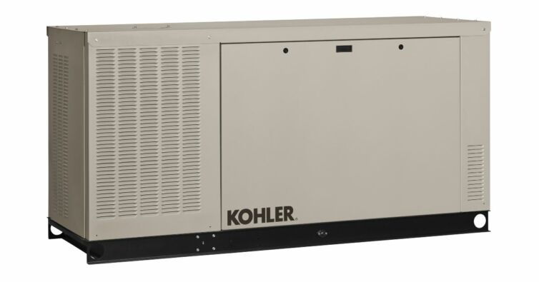 Kohler 60KW, 3-Phase 208V Home Standby Generator with Aluminum Enclosure | 60RCLB