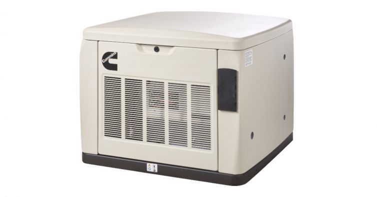 Generador de reserva doméstico Cummins de 13 kW Quiet Connect™ RS13A