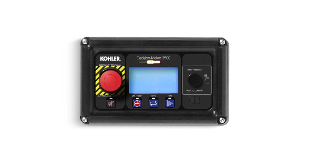KOHLER, Controller, DEC3500 with E-Stop, S.O. GM92086