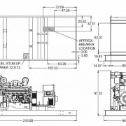 BLUE STAR Power Systems 800KW Diesel Generator 48 Hour Tank | MD800-01