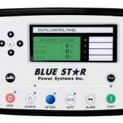 BLUE STAR Power Systems 200KW Generador gaseoso con recinto atenuado de sonido | NG200-01