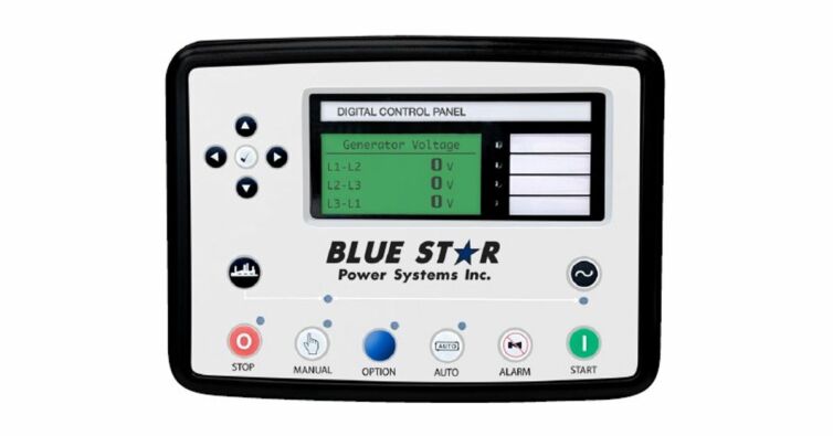 BLUE STAR Power Systems 650KW Generador gaseoso con recinto atenuado de sonido | NG650-01