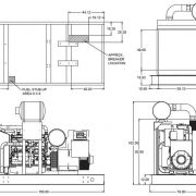 BLUE STAR Power Systems 600KW Diesel Generator 72 Hour Tank | PD600-01
