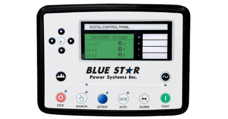 BLUE STAR Power Systems 750KW Generador diésel Tanque de 48 horas con recinto atenuado de sonido | PD750-01