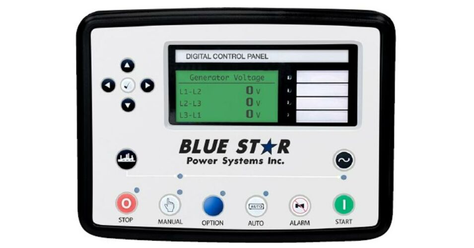 BLUE STAR Power Systems 750KW Generador diésel Tanque de 72 horas con recinto atenuado de sonido | PD750-01