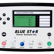 BLUE STAR Power Systems de 300 KW Generador diésel Tanque de 24 horas con recinto atenuado de sonido | VD300-01