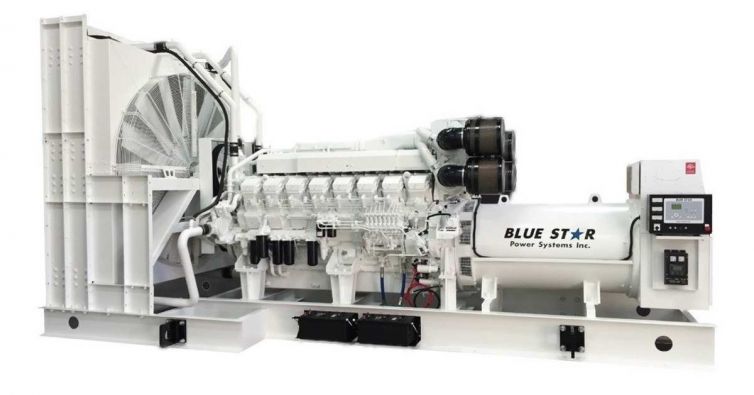 BLUE STAR Power Systems 250KW Generador diésel Tanque de 24 horas | VD250-01
