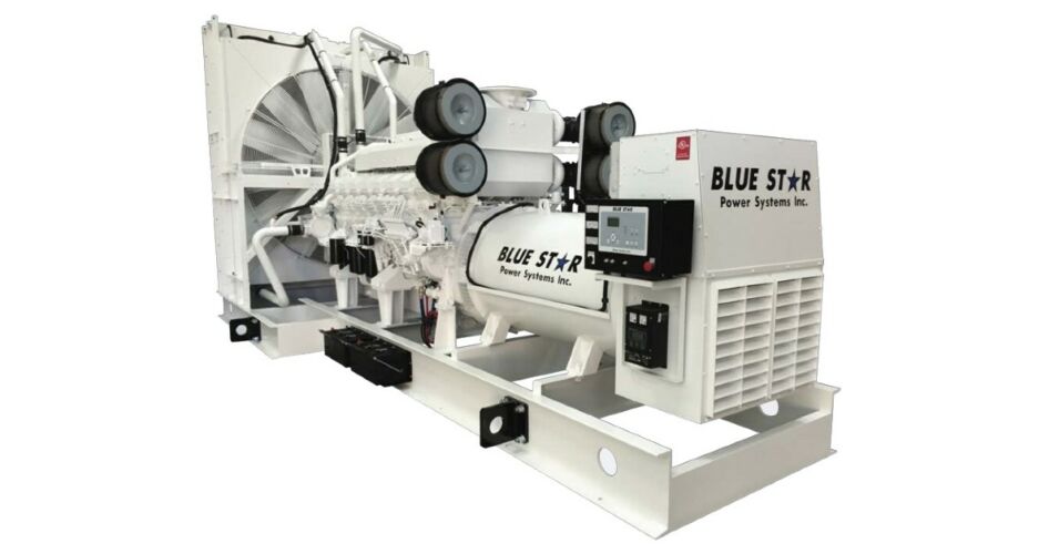 BLUE STAR Power Systems 300KW Generador diésel Tanque de 48 horas | VD300-01