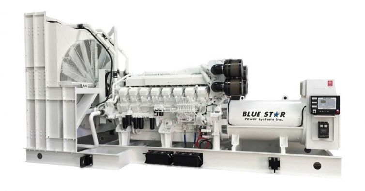 BLUE STAR Power Systems 400KW Generador diésel Tanque de 72 horas | VD400-01