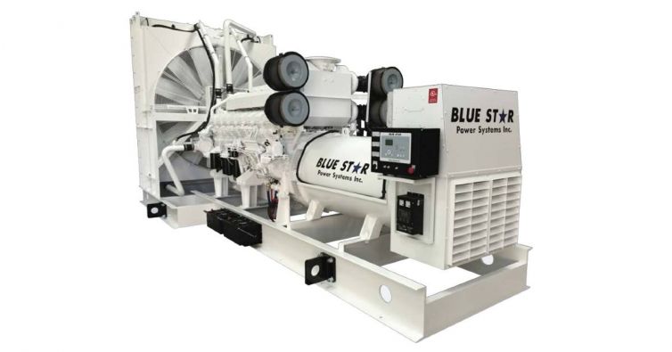 BLUE STAR Power Systems 500KW Generador diésel Tanque de 72 horas | VD500-01