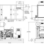 BLUE STAR Power Systems 600KW Diesel Generator 48 Hour Tank | VD600-03