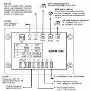 McPherson Controls | Voltage Regulator |   ADVR-054