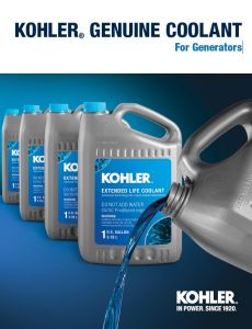 KOHLER® GENUINE COOLANT Español