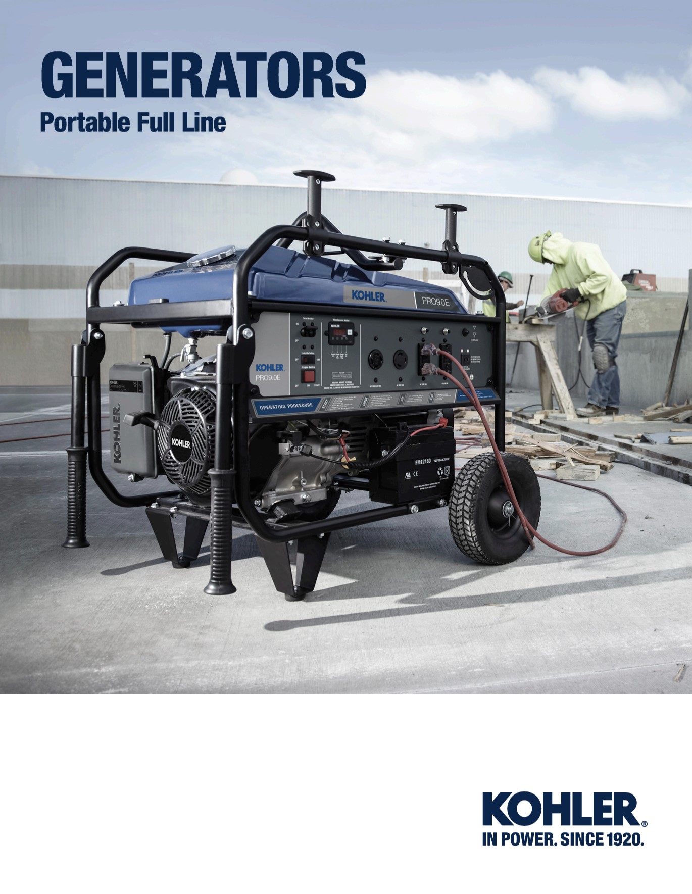 Kohler Portable Full Line Generators || Brags & Hayes Generators