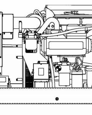 Kohler 125KW, 3-Phase Diesel Marine Generator Open unit 125EFOZCJ