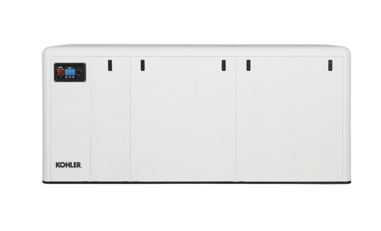 Kohler 200KW, 3-Phase Diesel Marine Generator with Sound Shield Enclosure 200EOZDJ