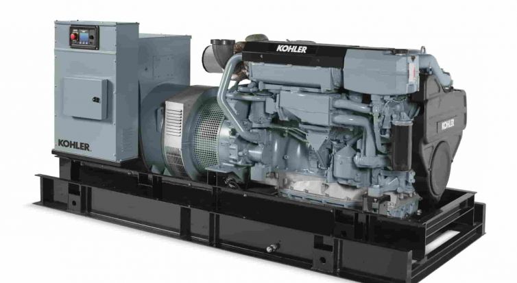 Kohler 350KW, 3-Phase Diesel Marine Generator Open unit 350EOZCS