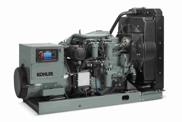 Kohler 55KW, 3-Phase Diesel Marine Generator Open unit 55EFOZCJ