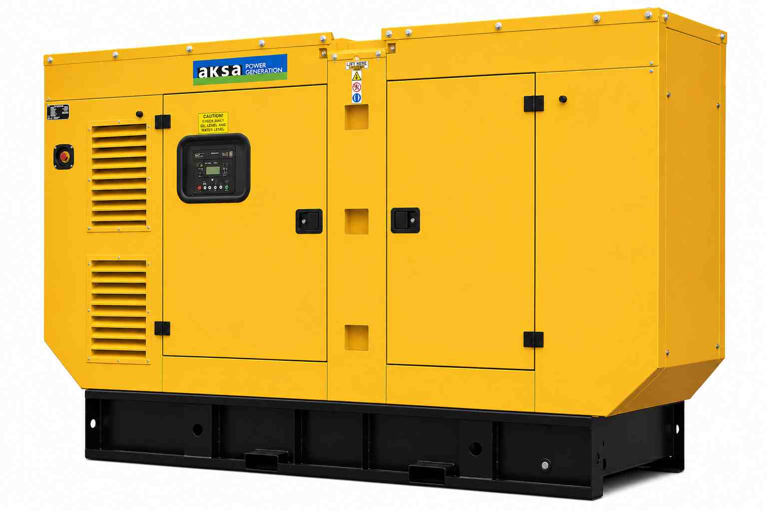 APD250A-6 AKSA Diesel Generating Set 250kVA with Optional Sound Attenuated Canopy